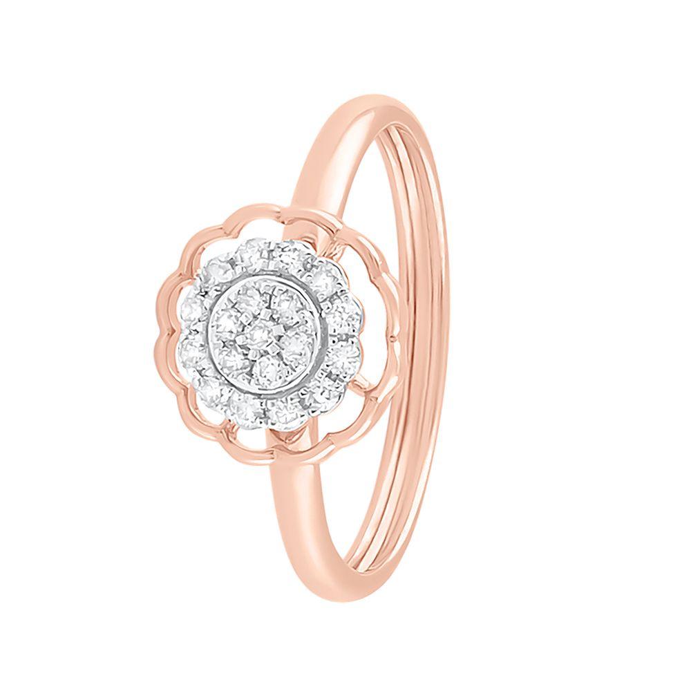 Rose Petal Whispers Womens Diamond Ring-Rings-ERG24K23