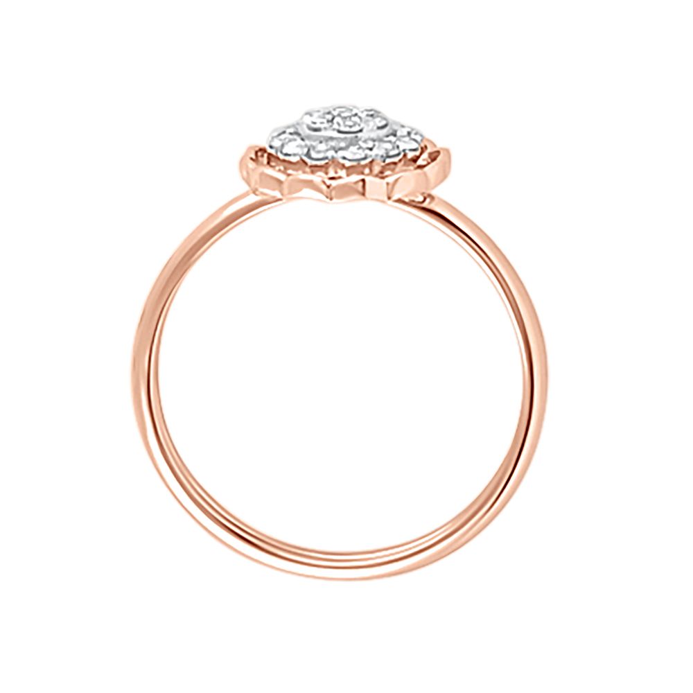 Rose Petal Whispers Womens Diamond Ring-Rings-ERG24K23