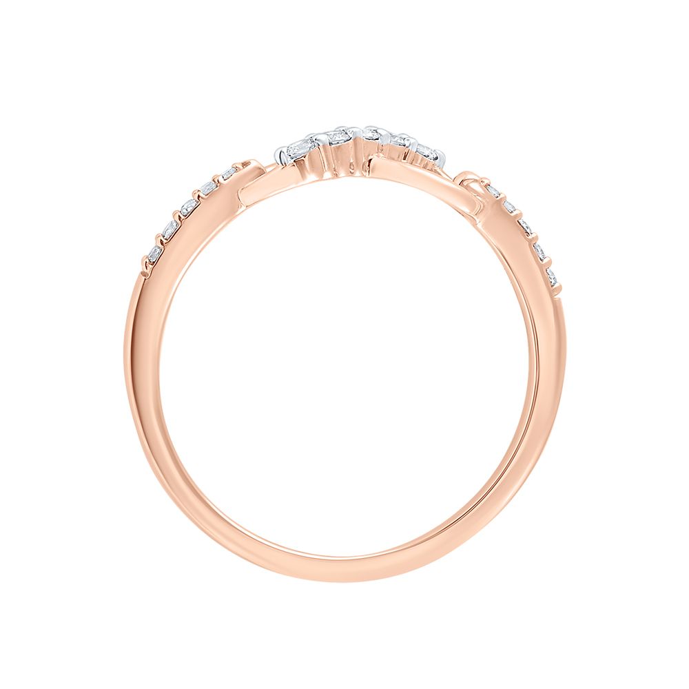 Rose Gold Majesty Infinity Ring-Rings-ERG24K27