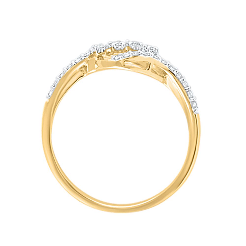 Golden Blossom 14KT Womens Ring-Rings-ERG24K34