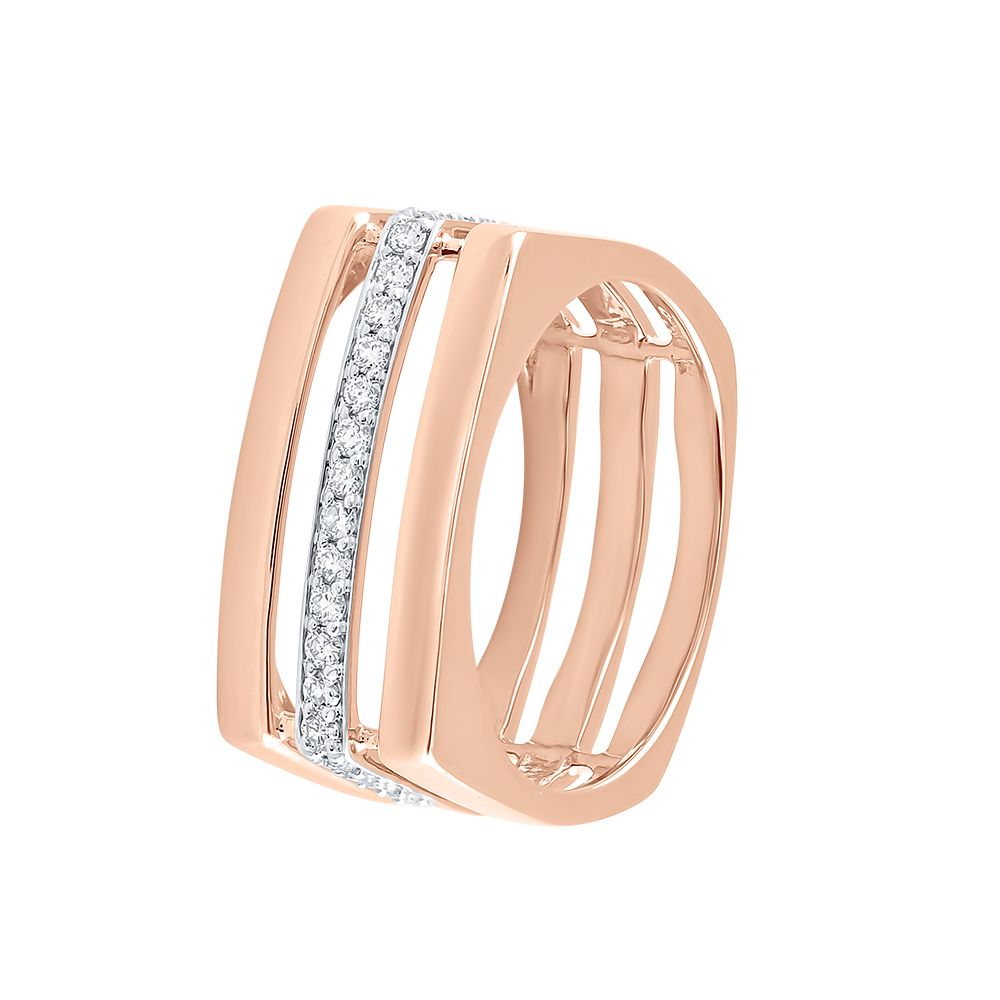 Celestial Majesty Crafted 18KT Mens Ring-Rings-ERG24K36