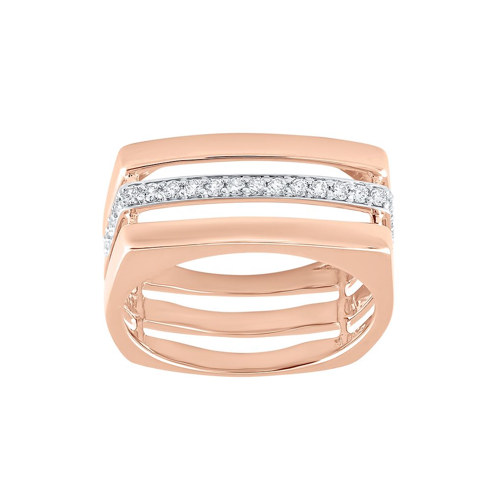 Celestial Majesty Crafted 18KT Mens Ring-Rings-ERG24K36