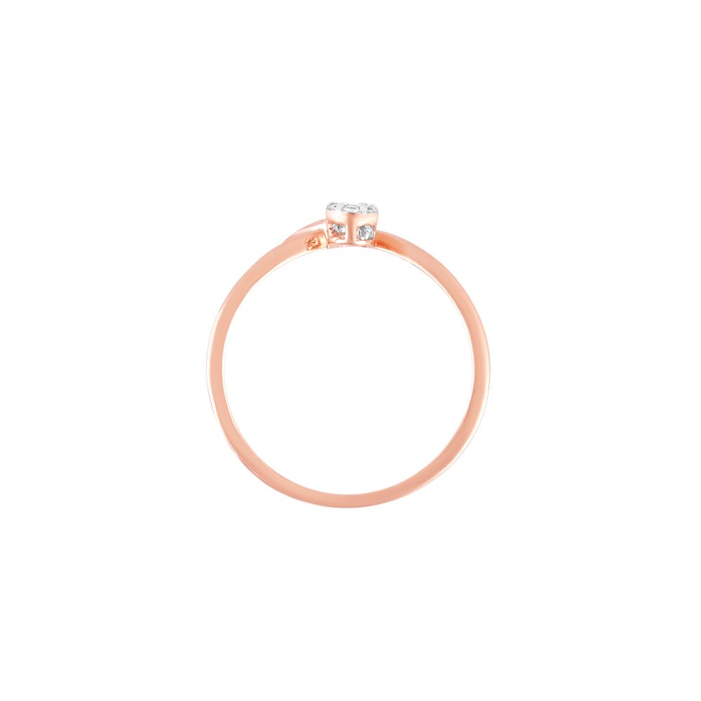 Diamond Studded V Ring-Rings-ERG24K50