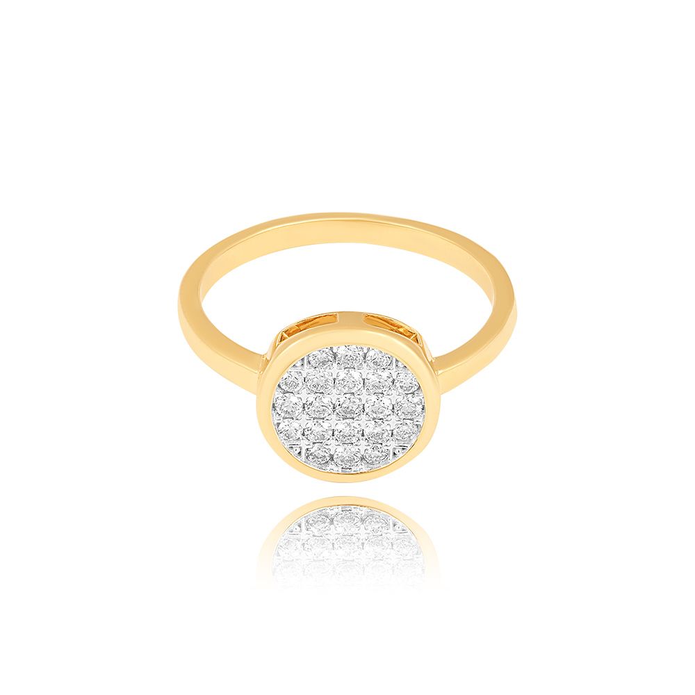 Eternal Glow Diamond Ring-Rings-ERG25E09