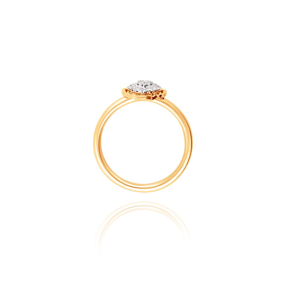 Graceful Drop Diamond Ring-Rings-ERG25K21