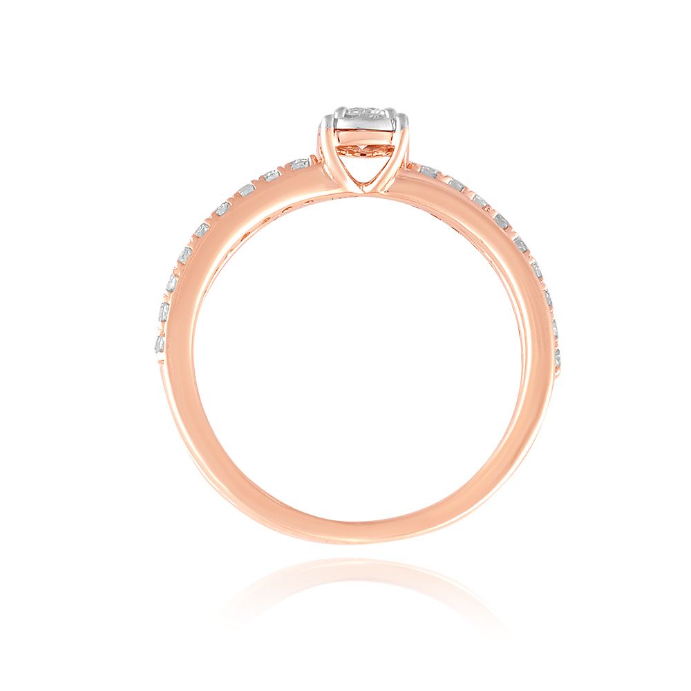 Bright Daily Rose Gold Womens Ring-Rings-ERG25K38