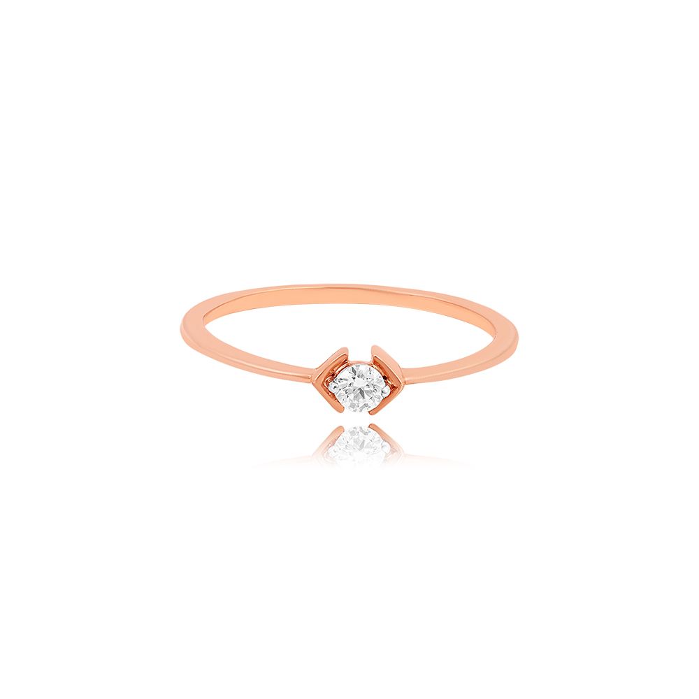 Solis Grace Solitaire Ring-Rings-ERG25K44