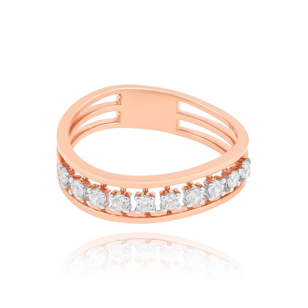 Solis Parallel Grace Diamond Band-Rings-ERG25K59