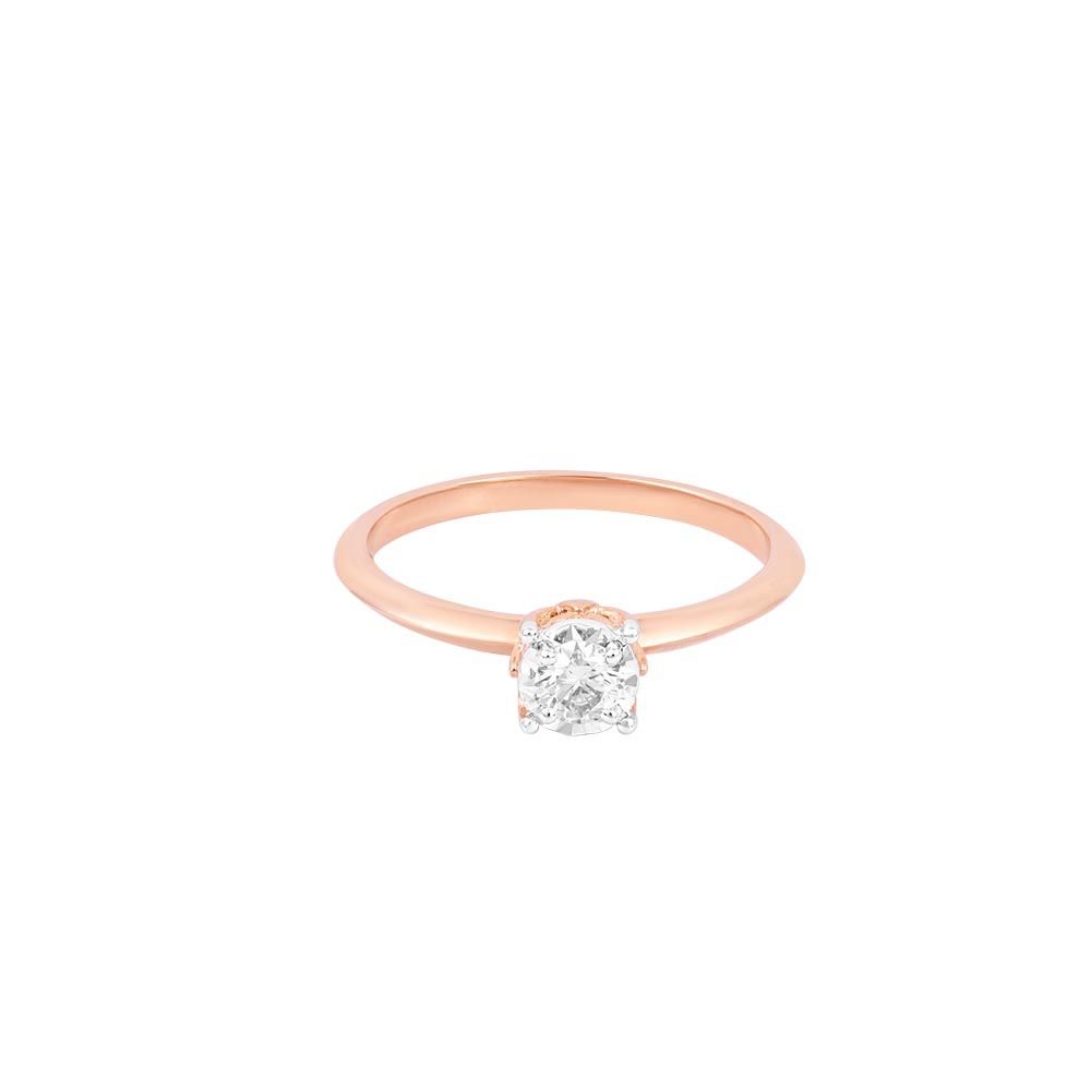 Rose Elegance Womens Engagement Ring-Rings-FRG24K02