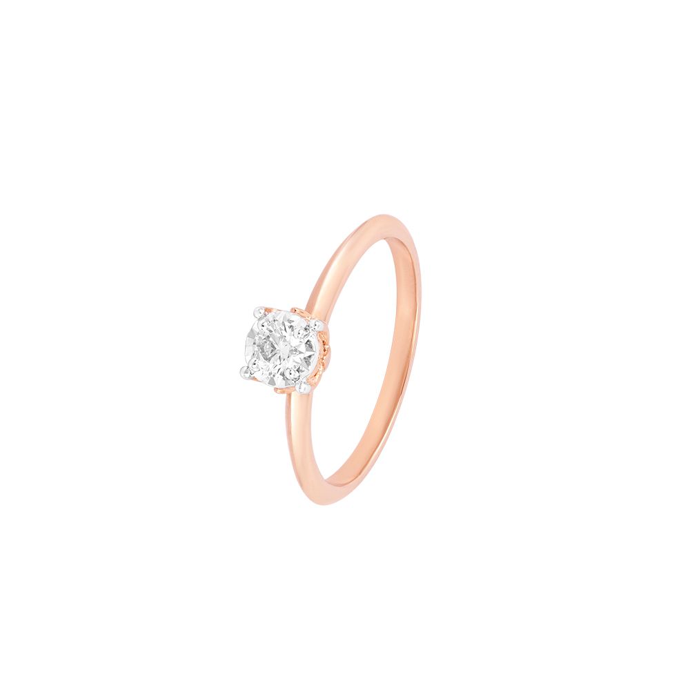 Rose Elegance Womens Engagement Ring-Rings-FRG24K02