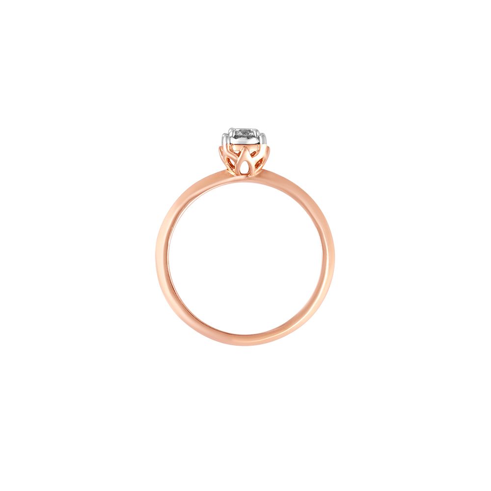 Rose Elegance Womens Engagement Ring-Rings-FRG24K02