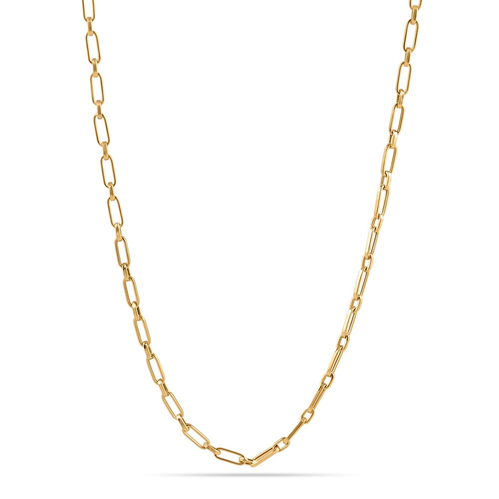 Subtle Yellow Gold Chain-Gold-GCH23101