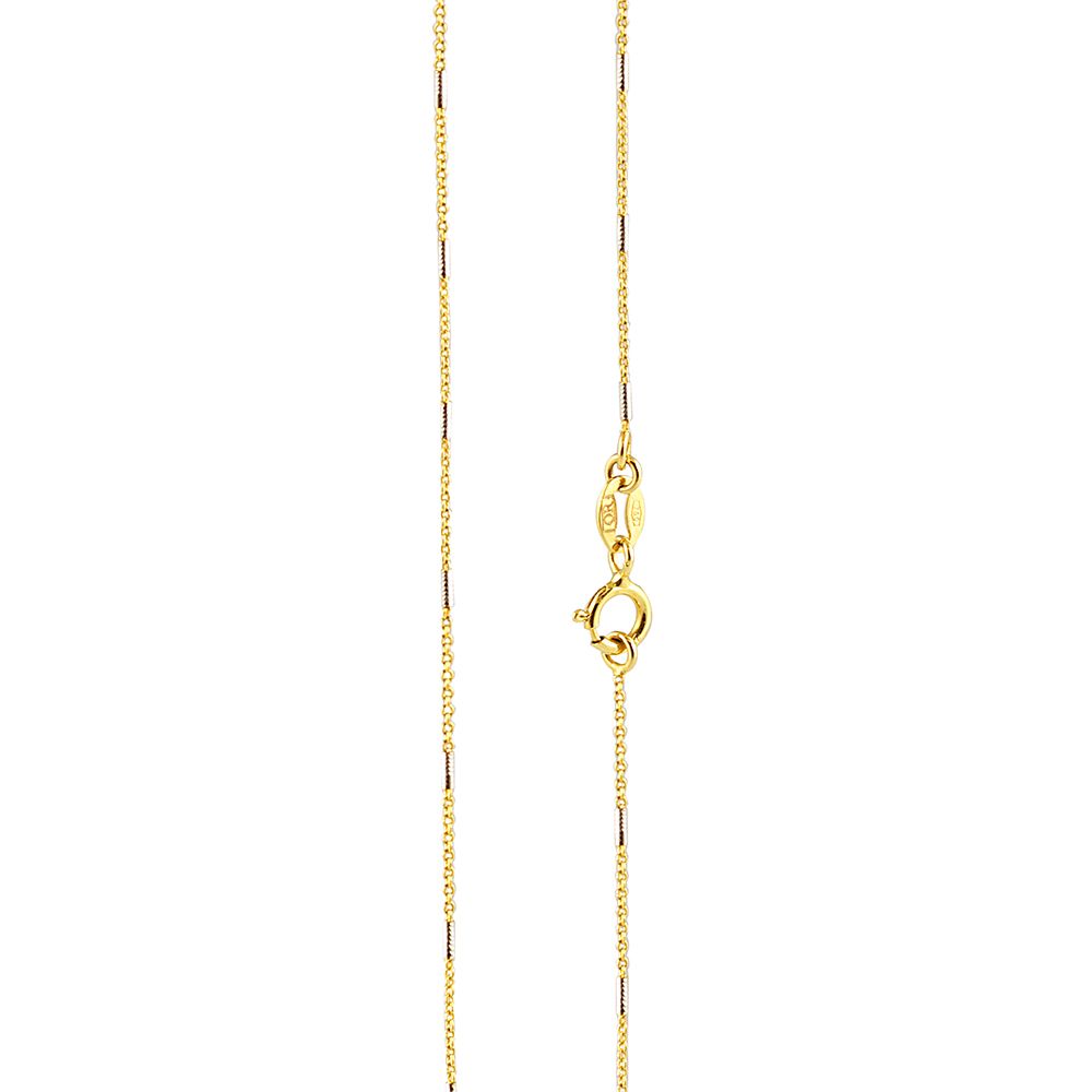 Classic Elegance Yellow Gold Chain-Gold-GCH23Y02