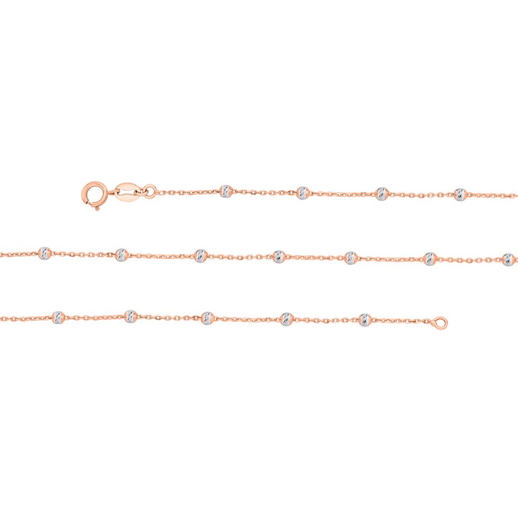 Luxurious Rose Gold Chain-Gold-GCH23Y04