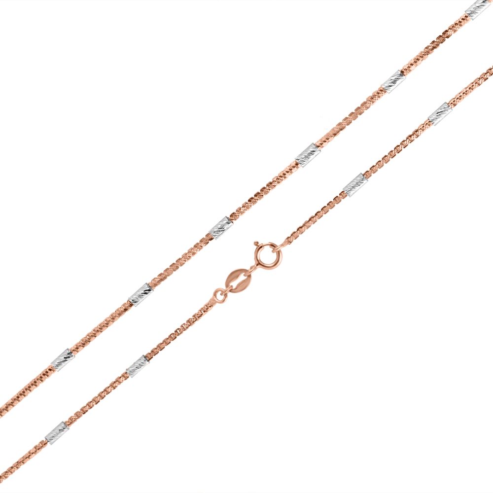 Radiant Rose Gold Chain-Gold-GCH23Y11