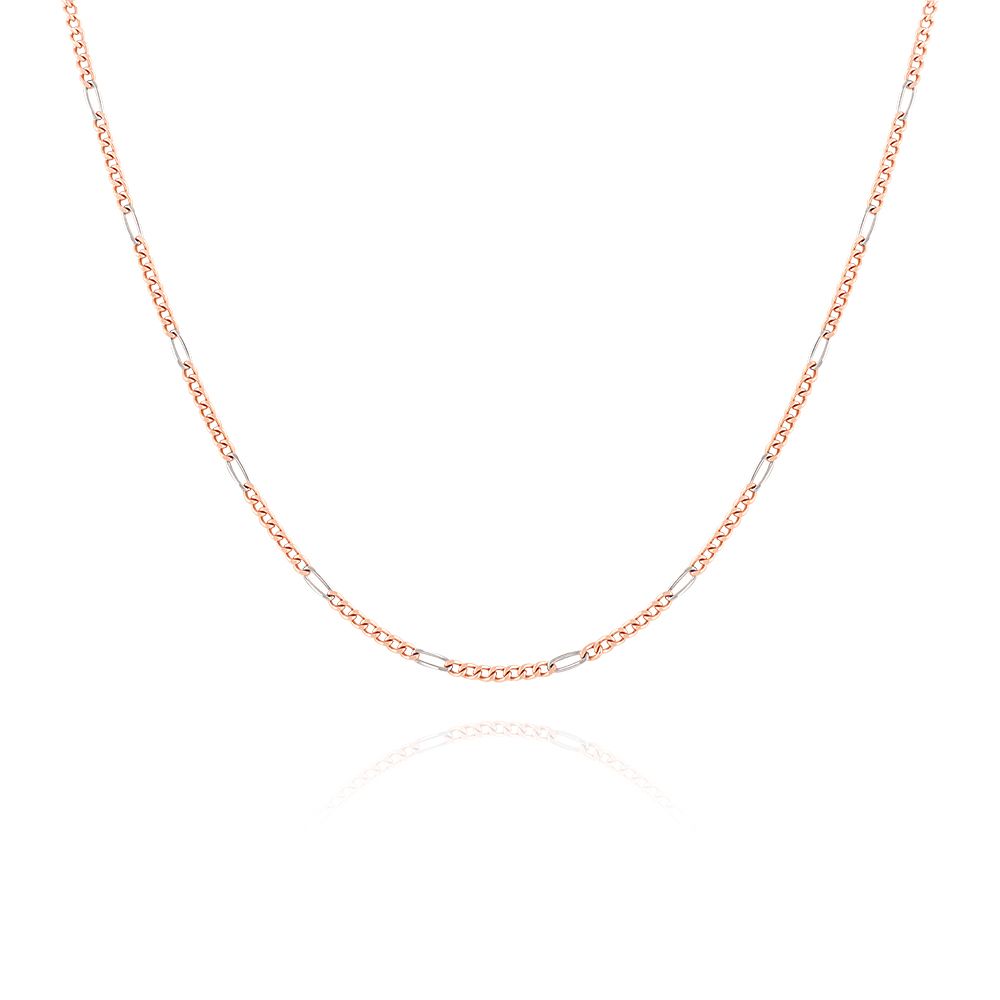Chainlinked Rose Gold Chain-Gold-GCH24Y05