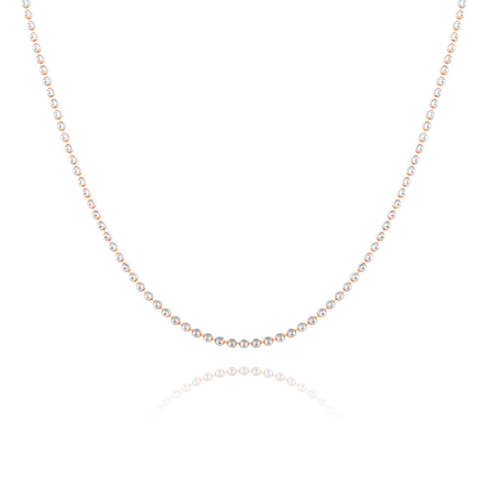 Beaded Rose Gold Chain-Gold-GCH24Y06