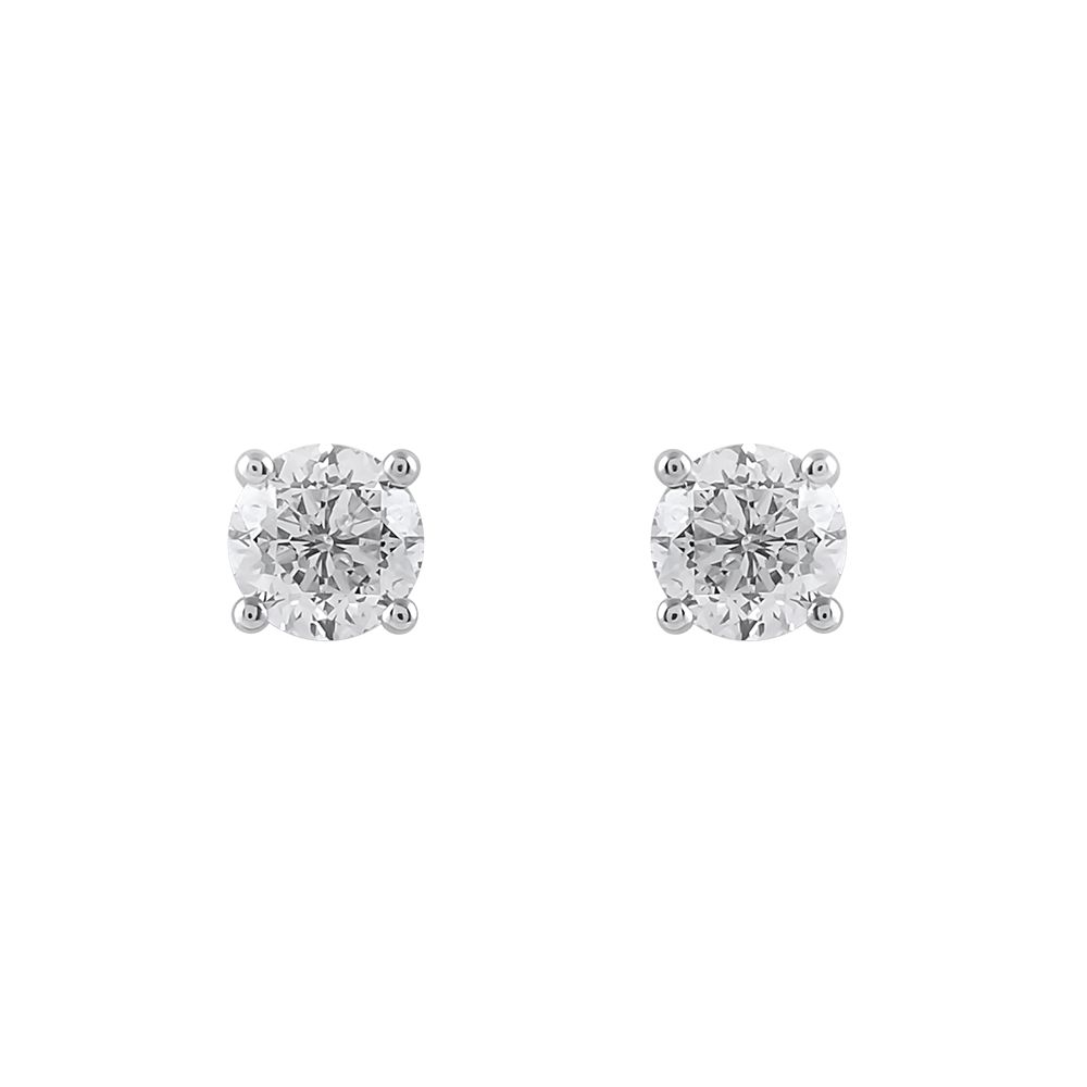 Casual Diamond and Yellow Gold Studs-Earrings-HER24I01-A300R0B