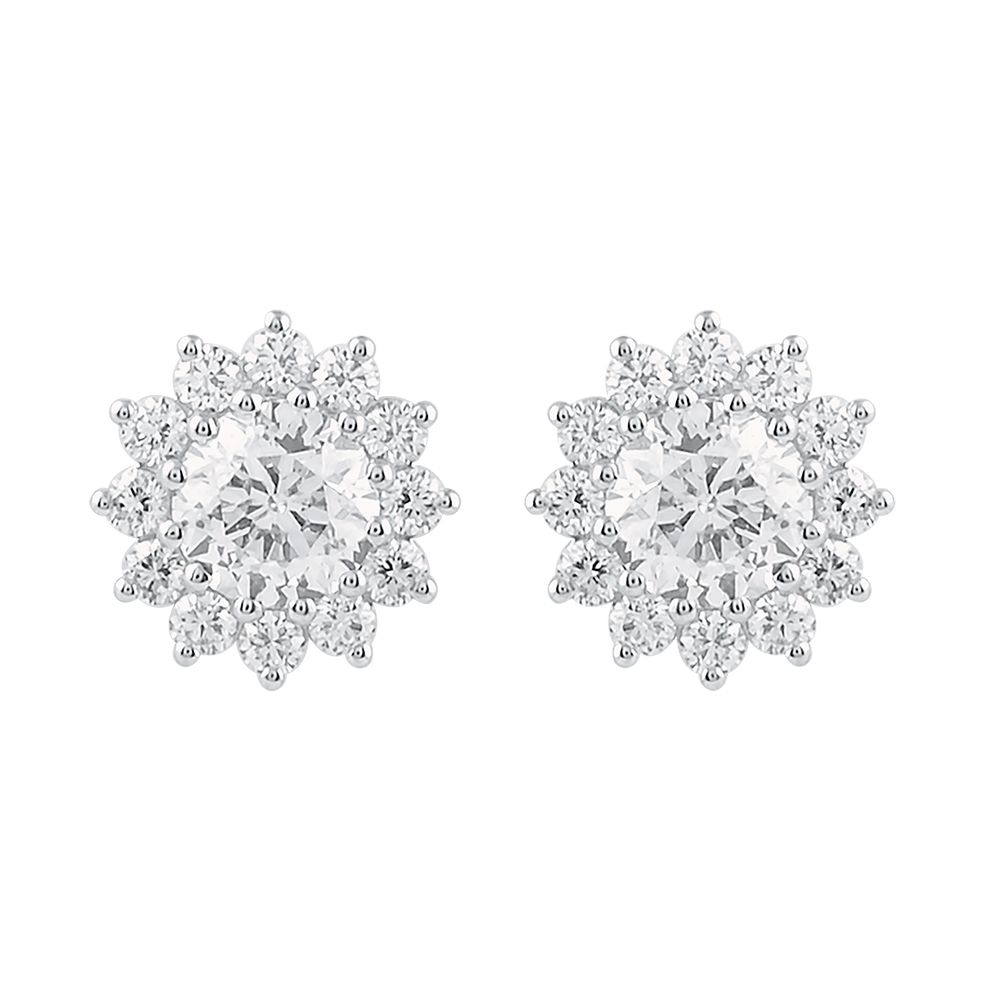 Sparkly Diamond and Yellow Gold Studs-Earrings-HER24I06-M300R0B