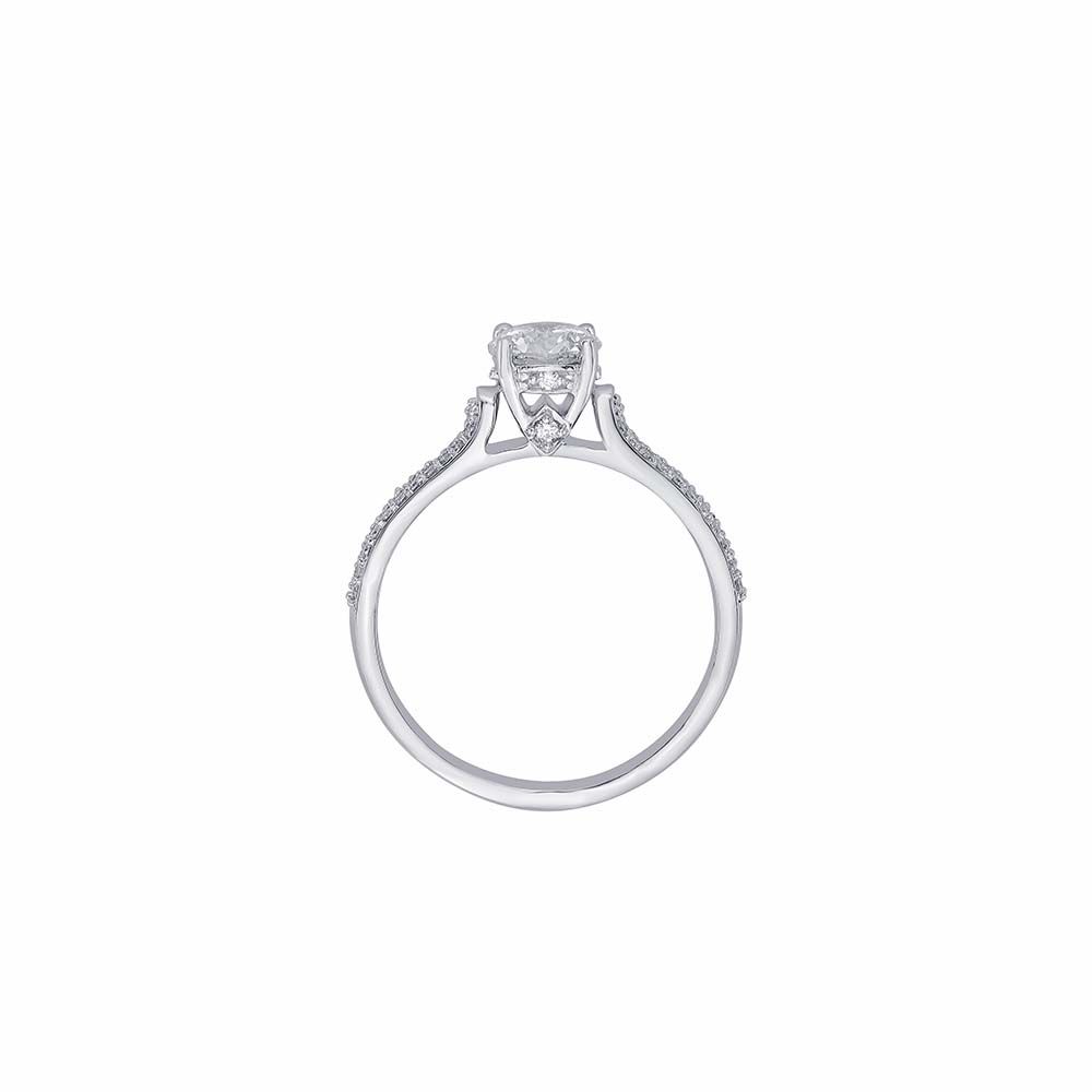 Diamond Encrusted Stunning Crown Star Finger Ring-Rings-HRG20528