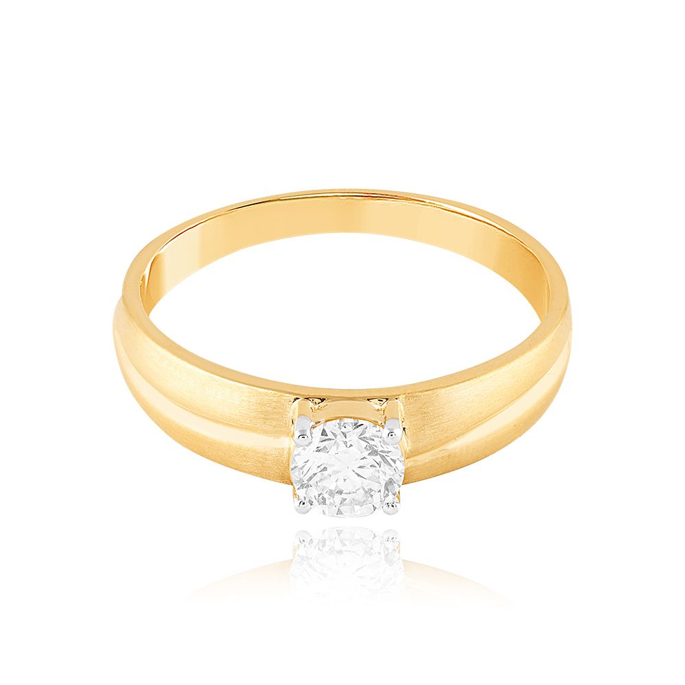 Brilliant Solitaire Diamond Ring-Diamond-HRG25K03