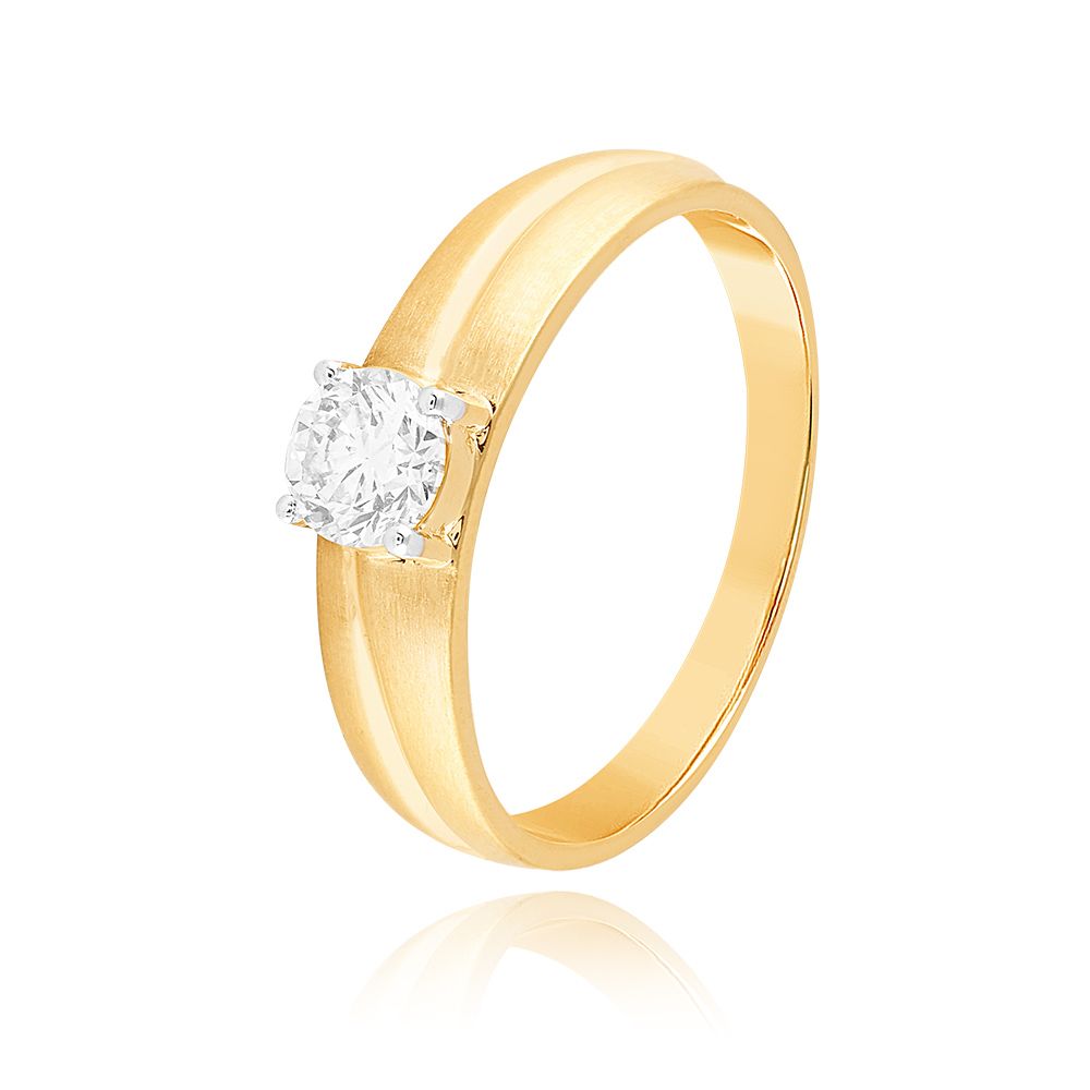 Brilliant Solitaire Diamond Ring-Diamond-HRG25K03