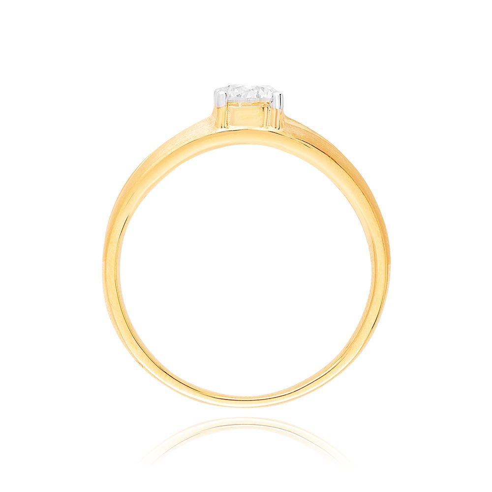 Brilliant Solitaire Diamond Ring-Diamond-HRG25K03