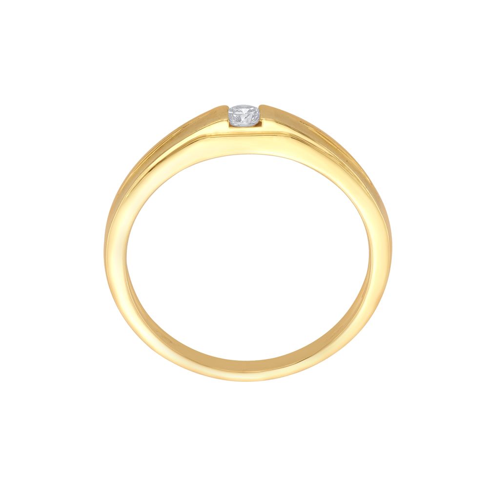 Classic Mens Diamond Finger Ring-Rings-MRG10096