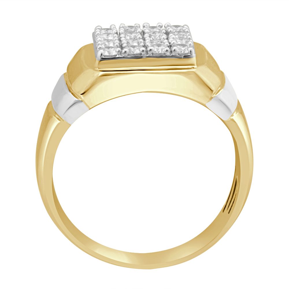 Classy Square Mens Finger Ring-Rings-MRG20013