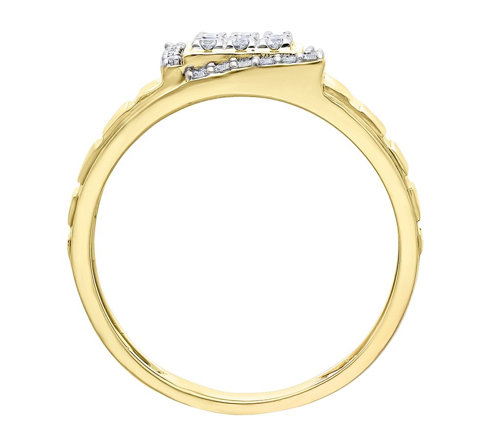 Classy 18KT Yellow Gold Ring For Men-Rings-MRG20017
