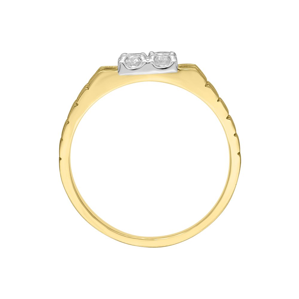 Stately Finger Ring For Men With Diamonds-Rings-MRG22024
