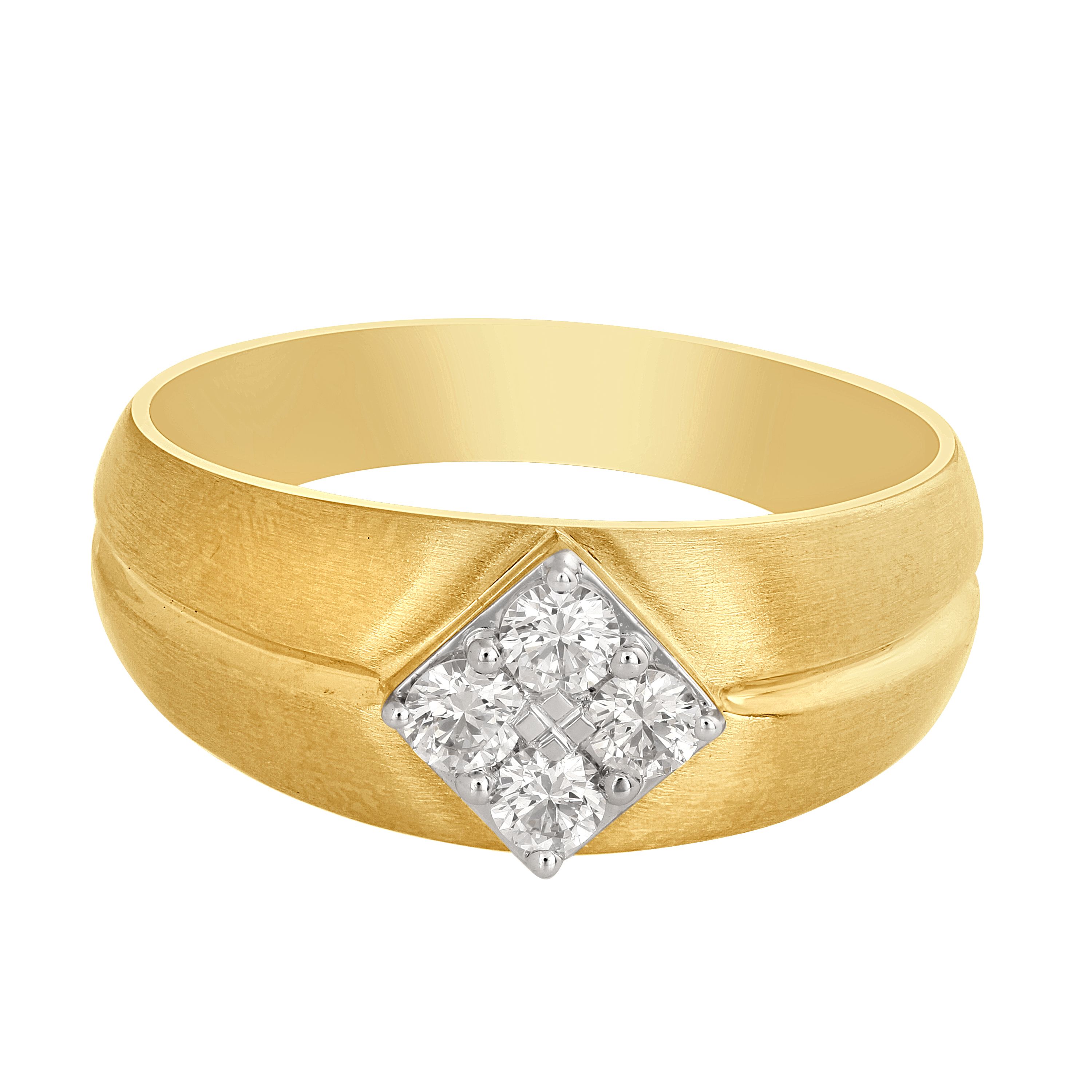 Timeless Diamond Design Diamond Mens Ring-Rings-MRG23003