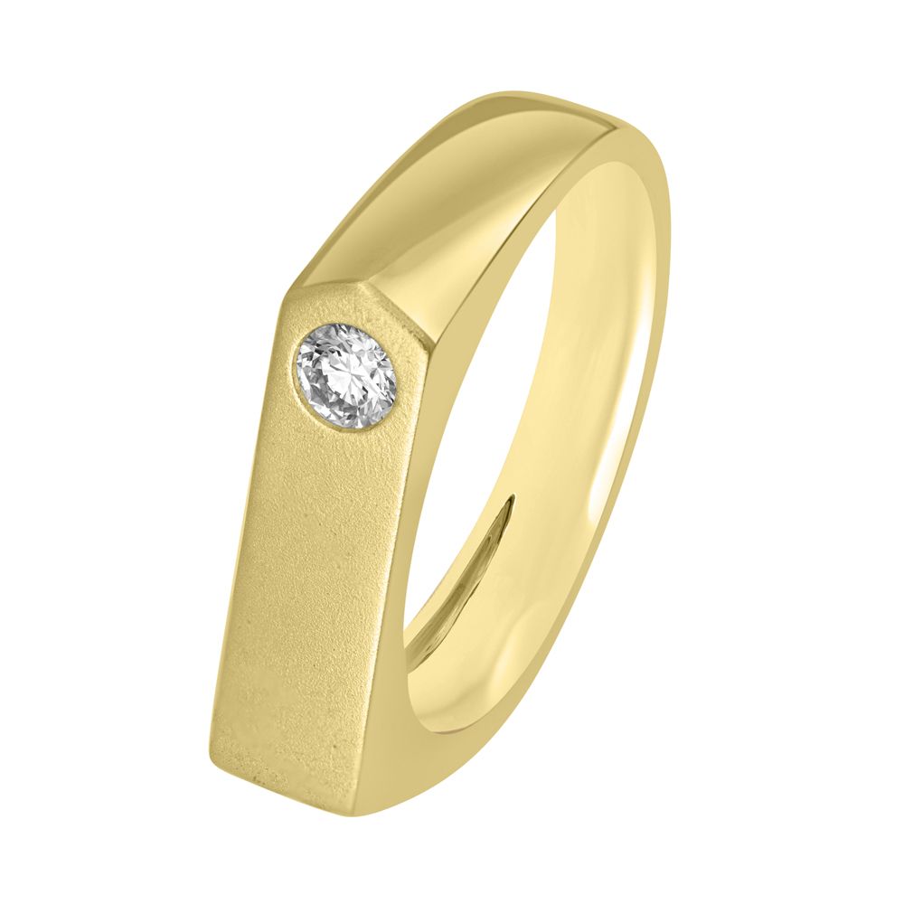 Stylish Diamond Studded Ring-Rings-MRG23004-D300RNB