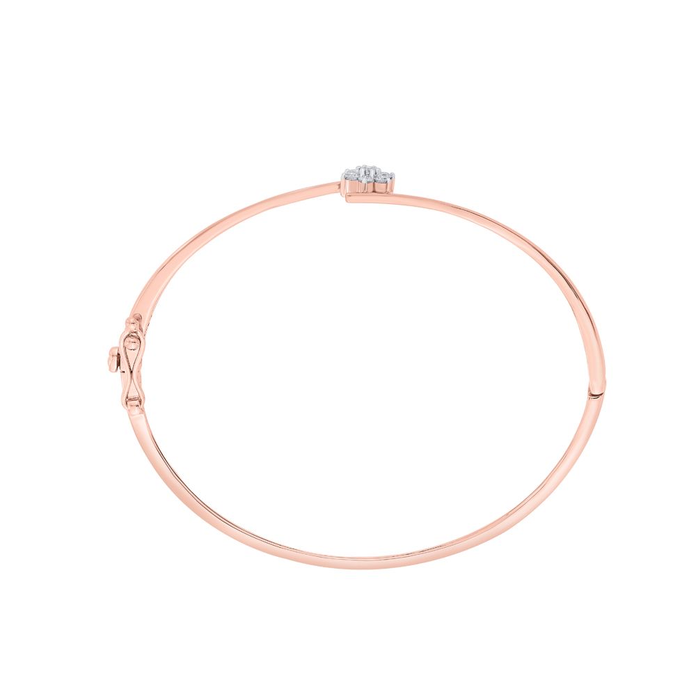 Floral Diamond Bracelet-Bracelets-OBF10148-D400XEC