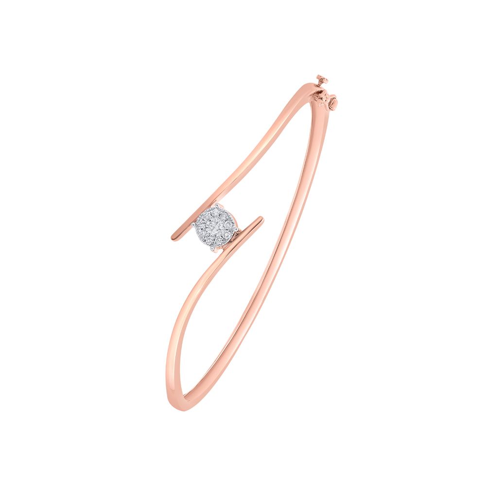 Exquisite 14KT Rose Gold Bracelet-Bracelets-OBF12087-D400XEC
