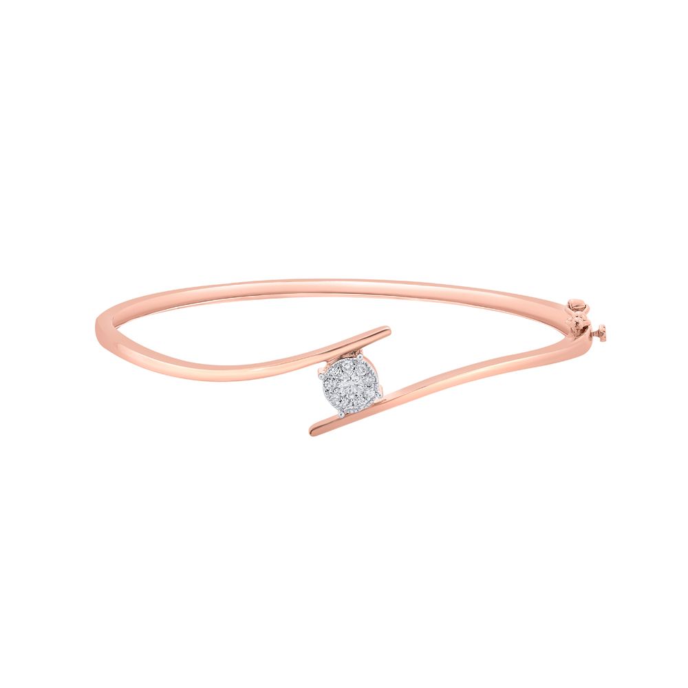 Exquisite 14KT Rose Gold Bracelet-Bracelets-OBF12087-D400XEC