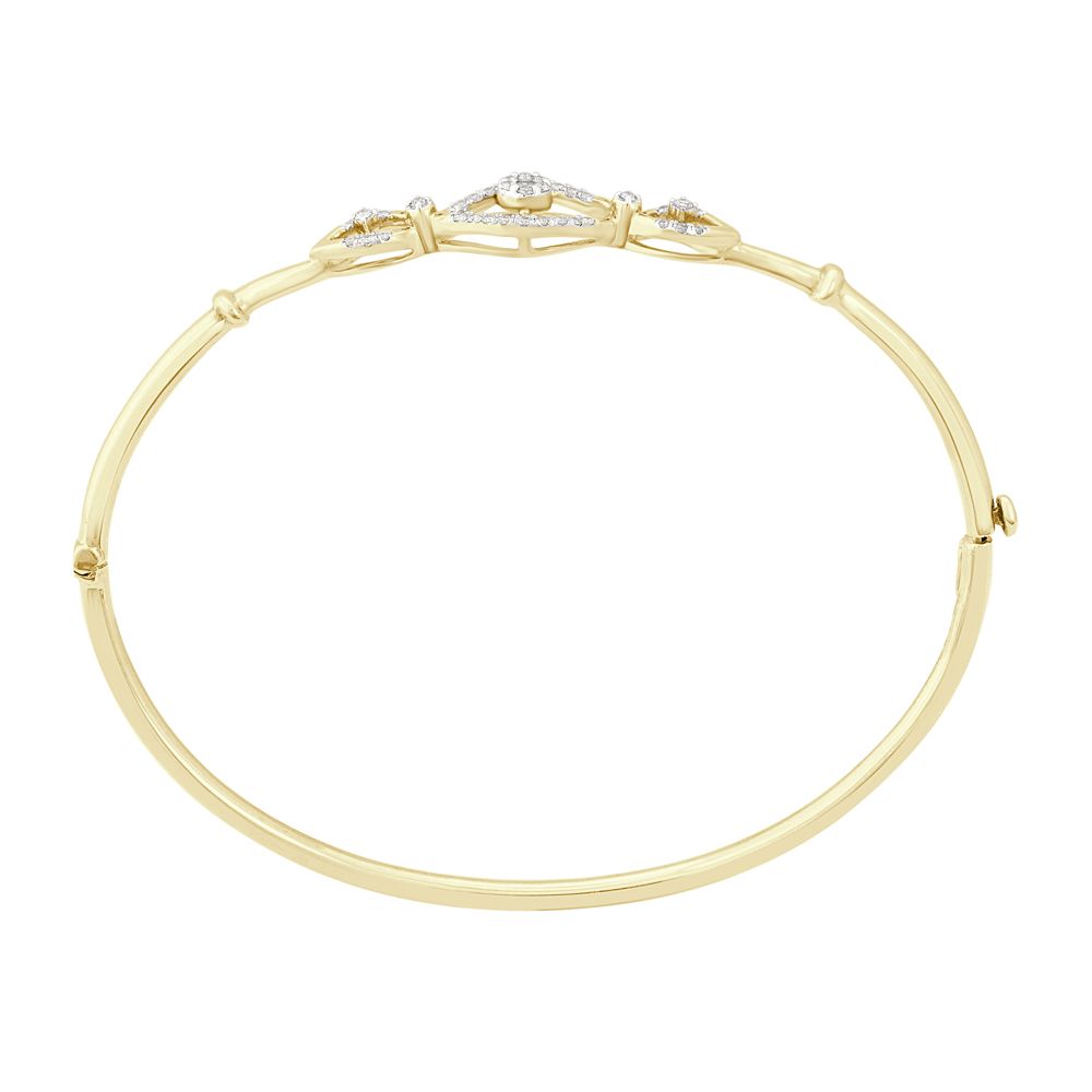 Eye Design Diamond Bracelet-Bracelets-OBF14061-D200XEB