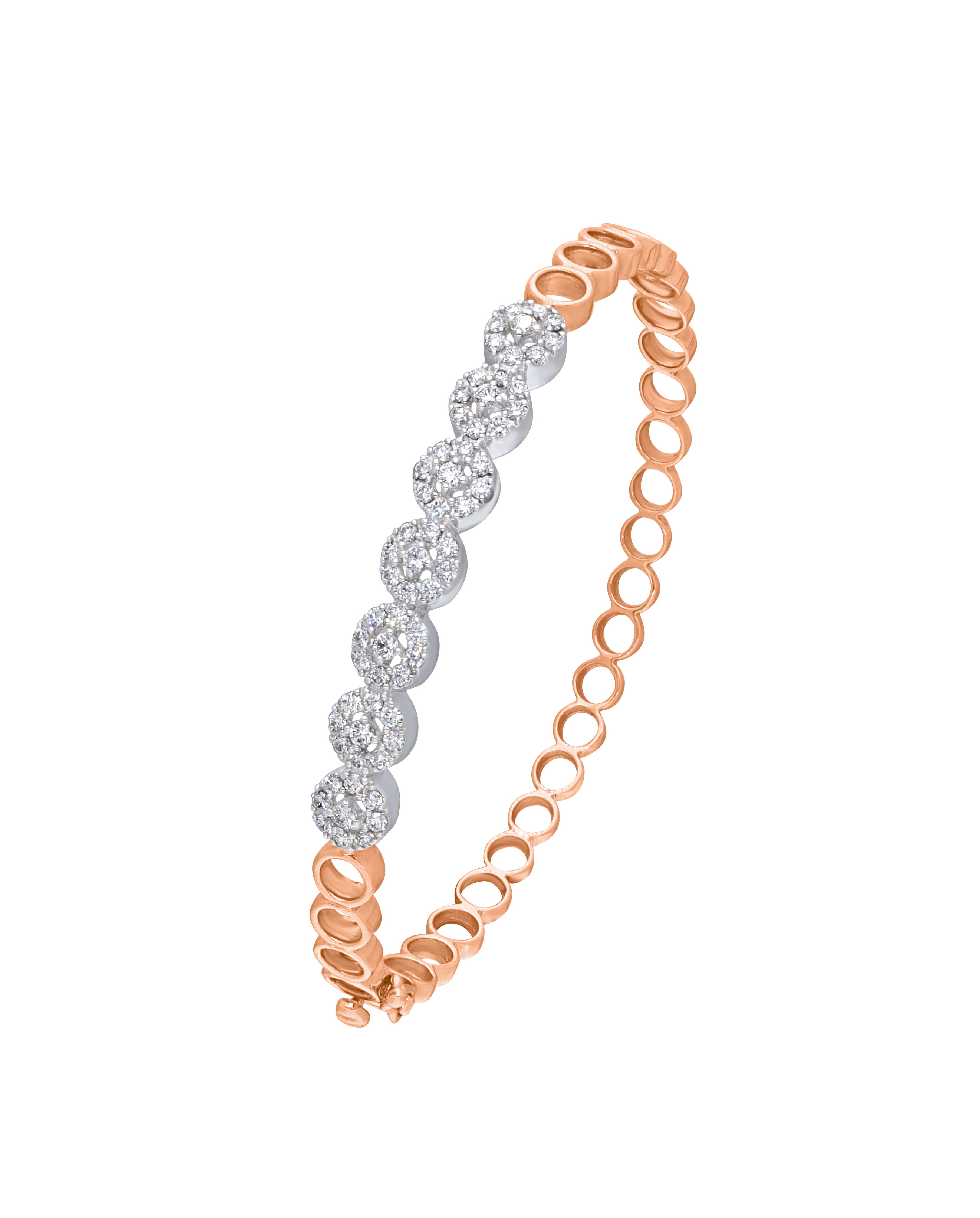Charming Diamond Bracelet-Bracelets-OBF16782-D400OEC