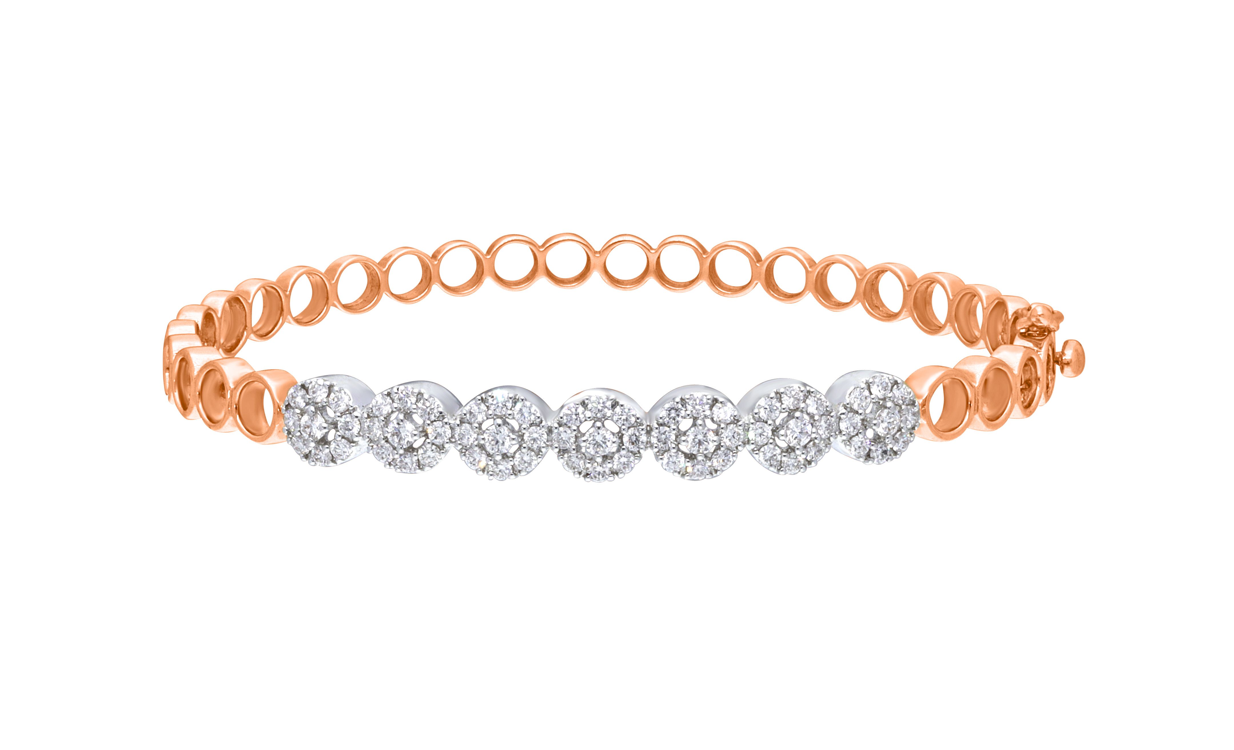 Charming Diamond Bracelet-Bracelets-OBF16782-D400OEC
