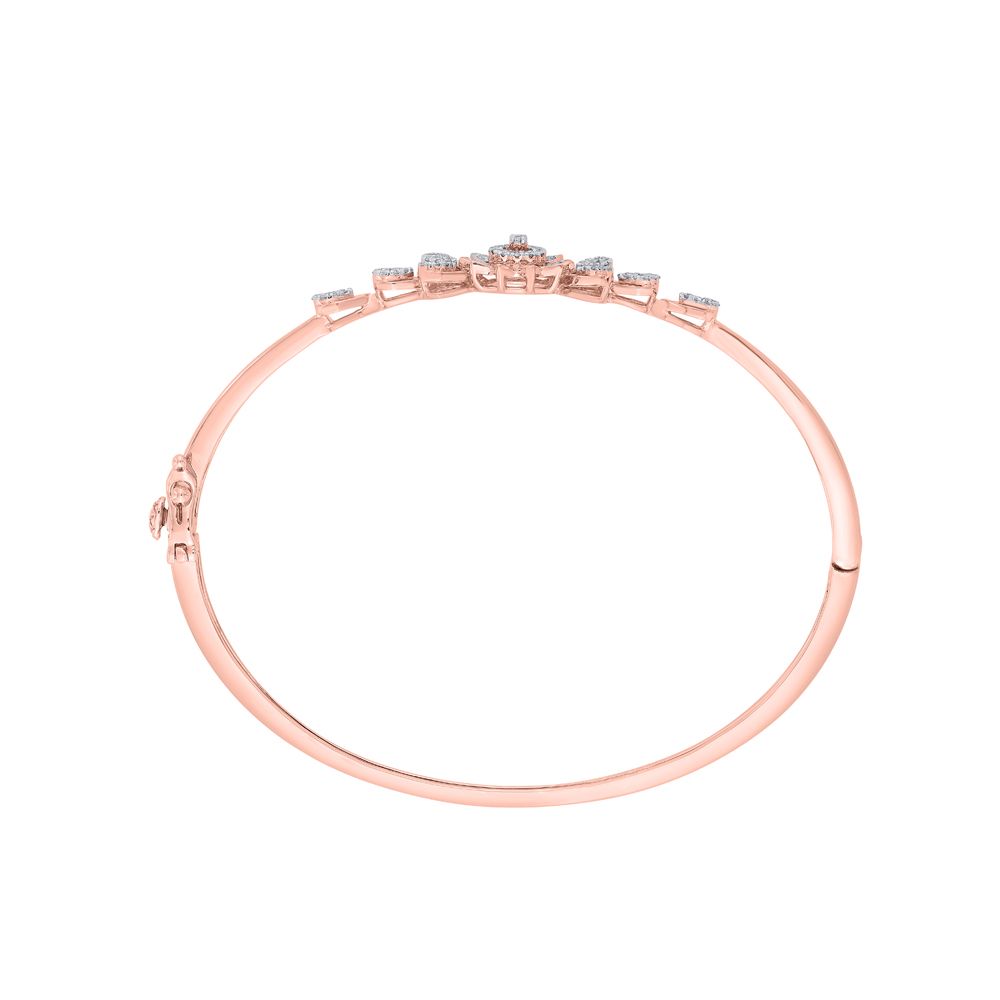 Stunning Rose Gold and Diamond Bracelet-Bracelets-OBF18089-D400XEC