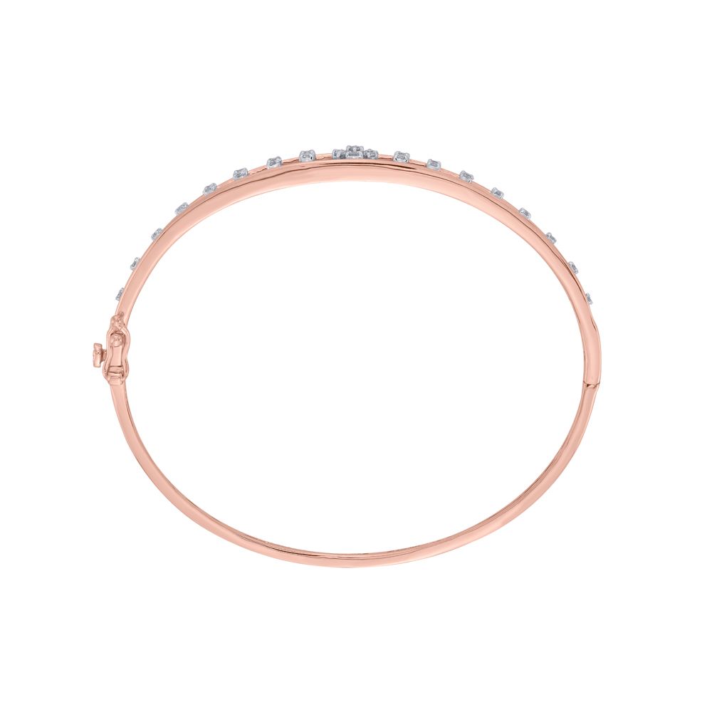 Beautiful 14KT Rose Gold Bracelet-Bracelets-OBF18140-D400XEC