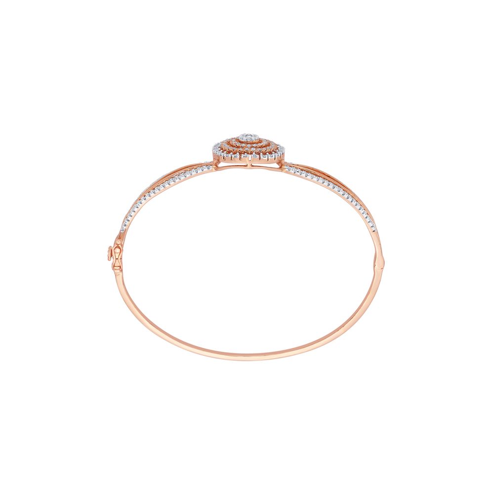 Exquisite Circular Design Diamond Bracelet-All Jewellery-OBF22015-D400XEC