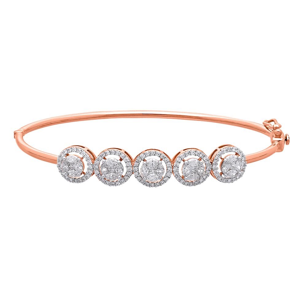 Aesthetic Rose Gold Bracelet-Bracelets-OBF22040-D300XEC