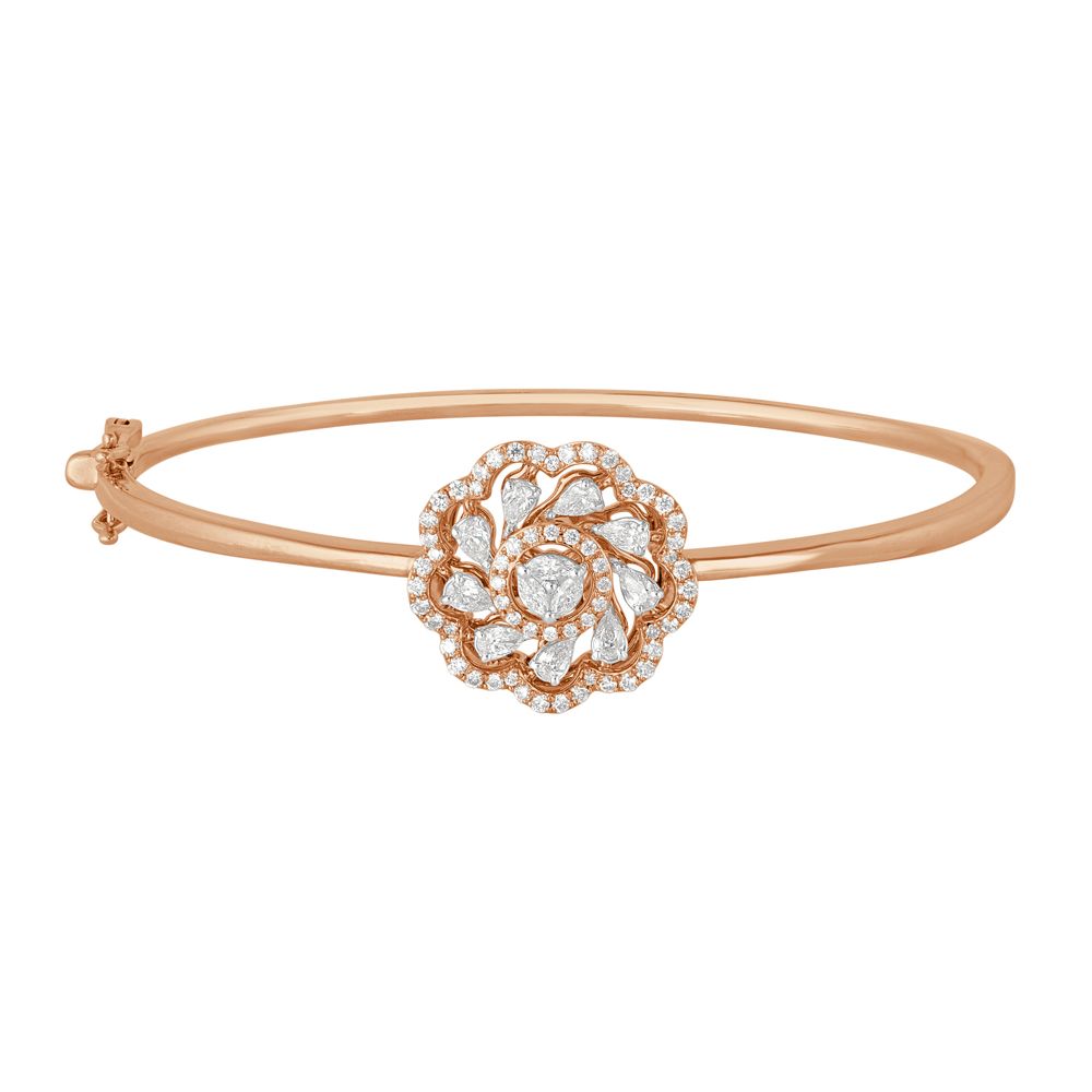 Charming Bracelet Studded with Diamonds-All Jewellery-OBF22045-D300XEB