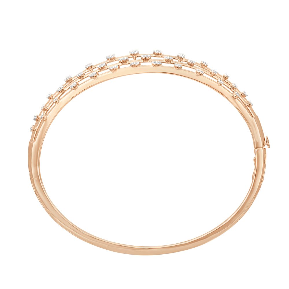 Starburst Diamond Design Rose Gold Bracelet-All Jewellery-OBF23005