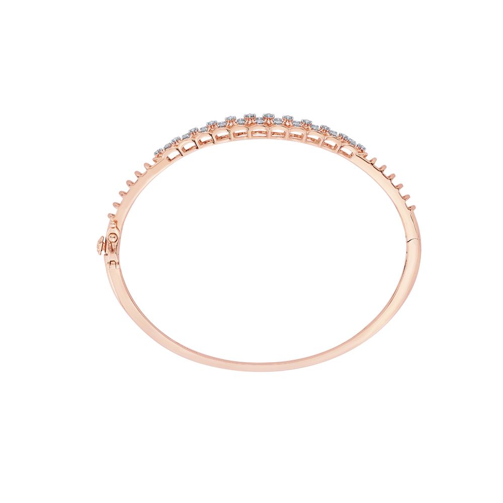 Filigree Bracelet in 18KT Rose Gold-Bracelets-OBF23010