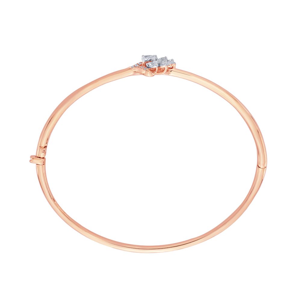 Gleaming Gold and Diamond Bracelet-Bracelets-OBF23020