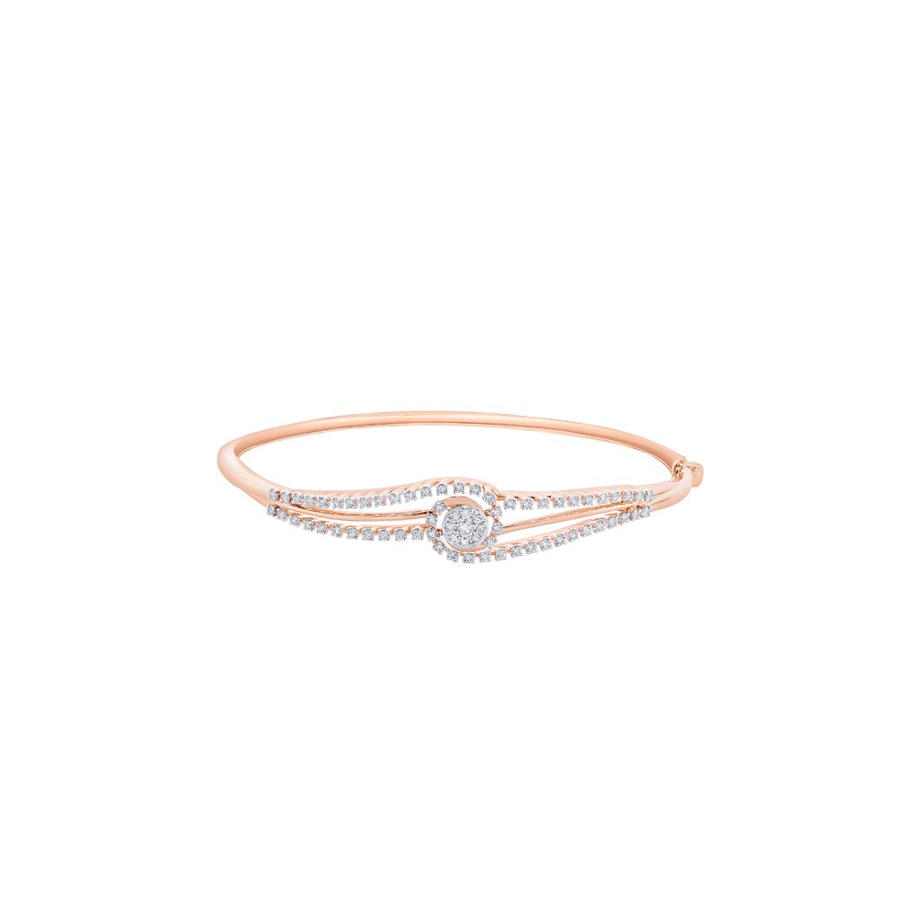 Dazzling Diamond and Gold Bracelet-Bracelets-OBF23026