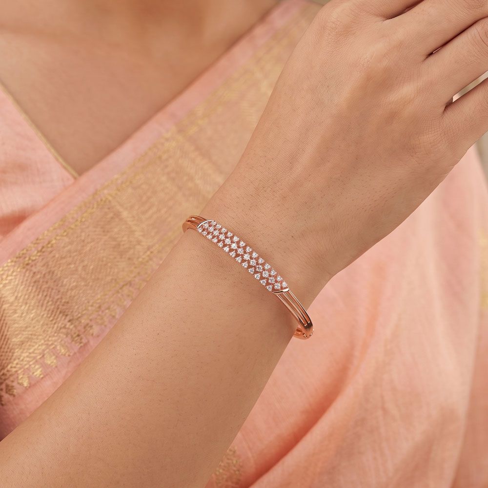 Aesthetic Bracelet With Diamonds-Bracelets-OBF23027