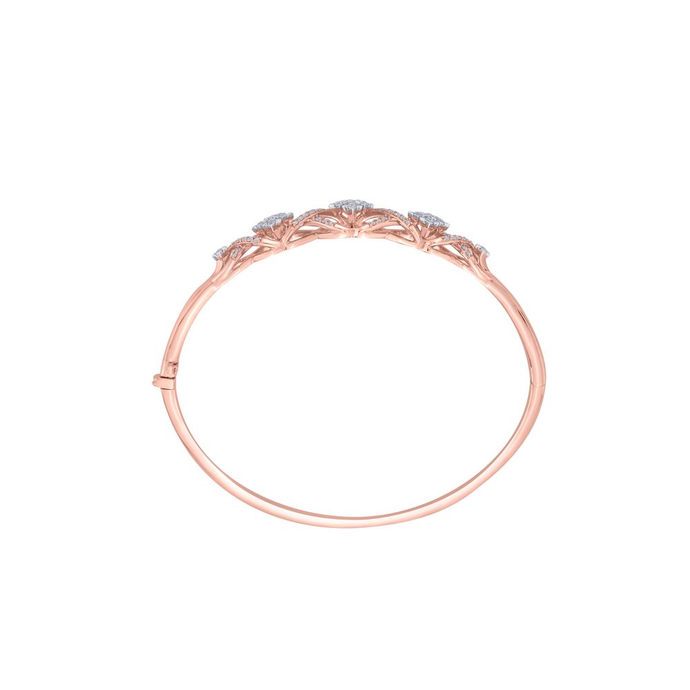 Sparkling Gold and Diamond Bracelet-Bracelets-OBF23028